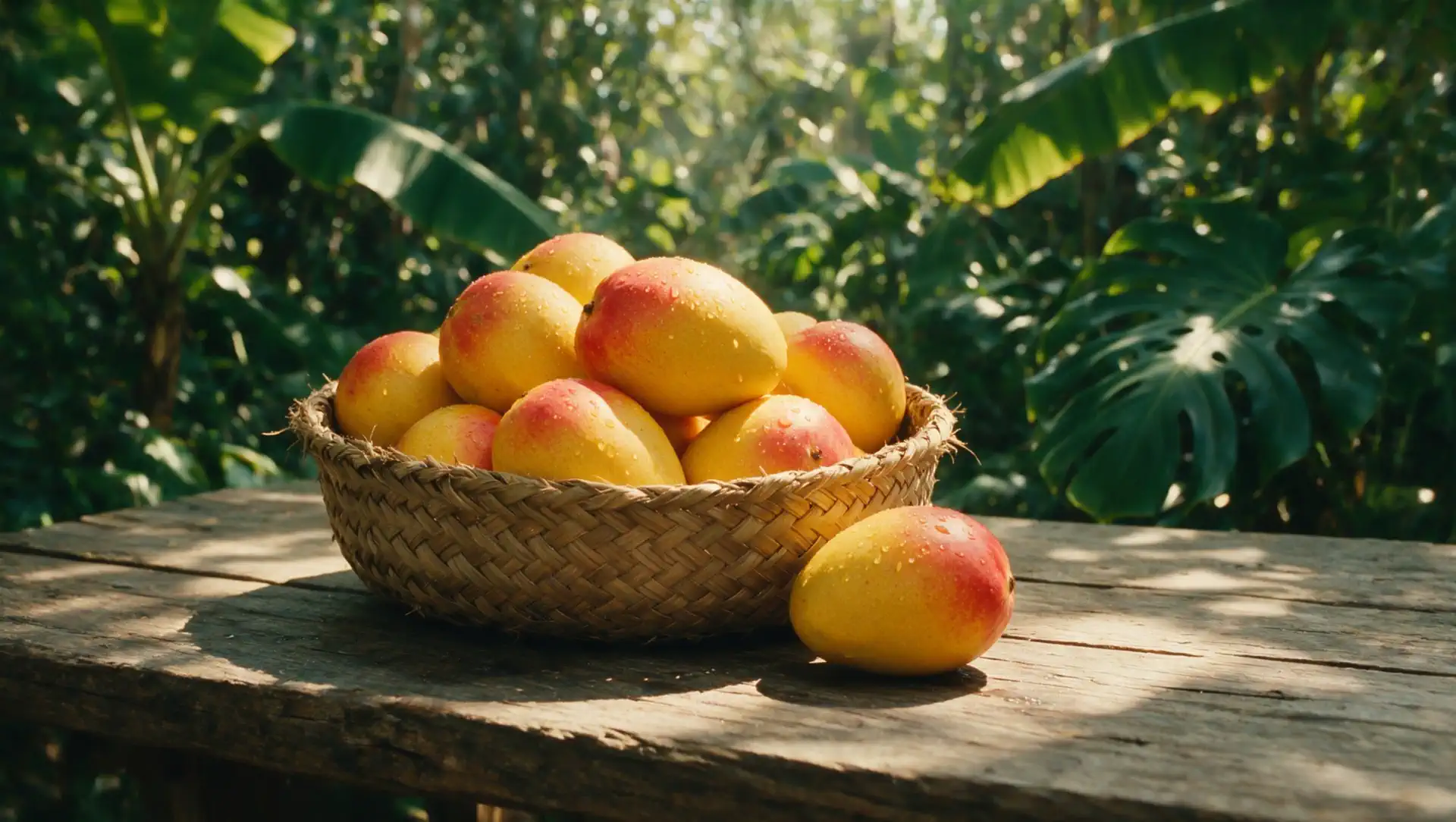 Canasta de mangos frescos de Tropical Mango